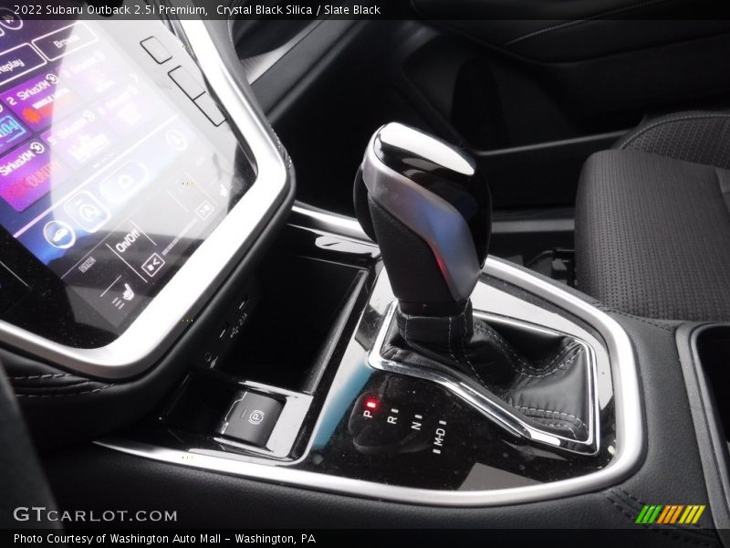 Crystal Black Silica / Slate Black 2022 Subaru Outback 2.5i Premium
