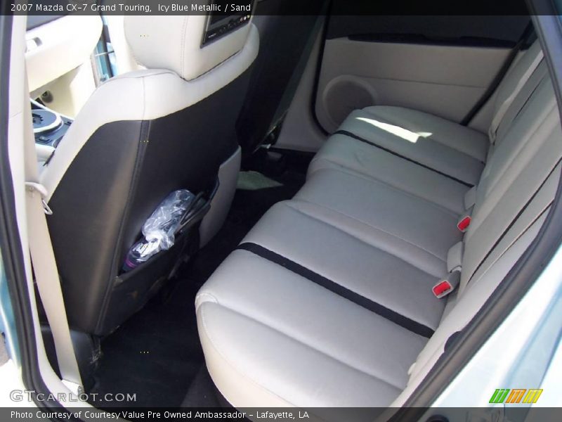 Icy Blue Metallic / Sand 2007 Mazda CX-7 Grand Touring