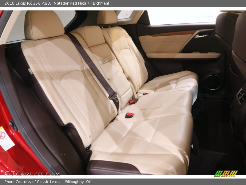 Matador Red Mica / Parchment 2018 Lexus RX 350 AWD