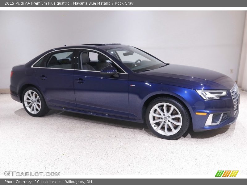  2019 A4 Premium Plus quattro Navarra Blue Metallic