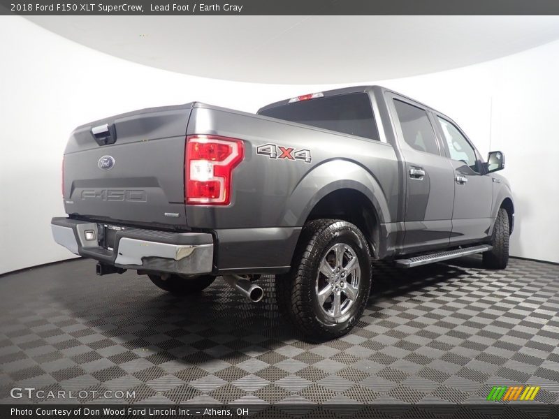 Lead Foot / Earth Gray 2018 Ford F150 XLT SuperCrew