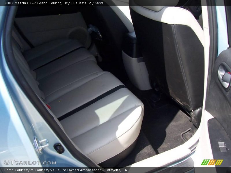 Icy Blue Metallic / Sand 2007 Mazda CX-7 Grand Touring