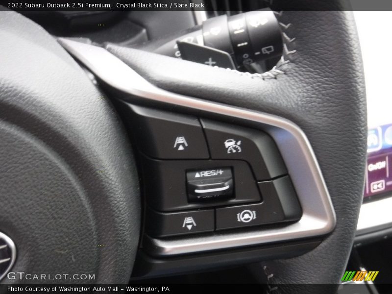Crystal Black Silica / Slate Black 2022 Subaru Outback 2.5i Premium