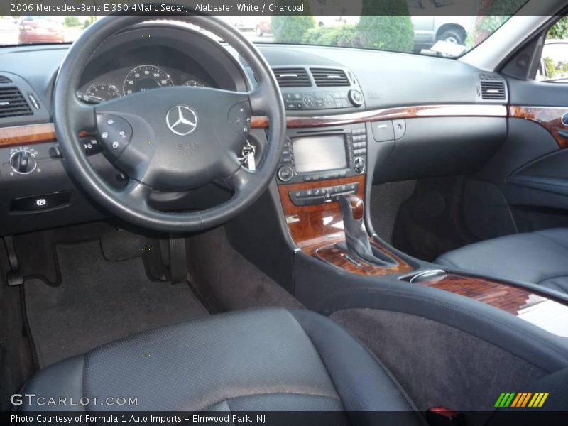Alabaster White / Charcoal 2006 Mercedes-Benz E 350 4Matic Sedan