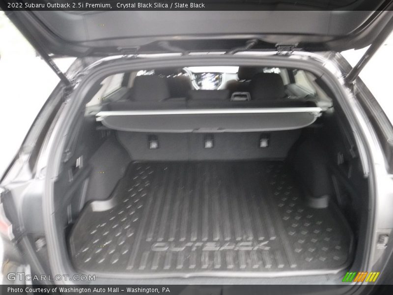 Crystal Black Silica / Slate Black 2022 Subaru Outback 2.5i Premium