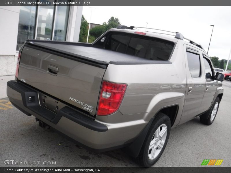Mocha Metallic / Beige 2010 Honda Ridgeline RTL