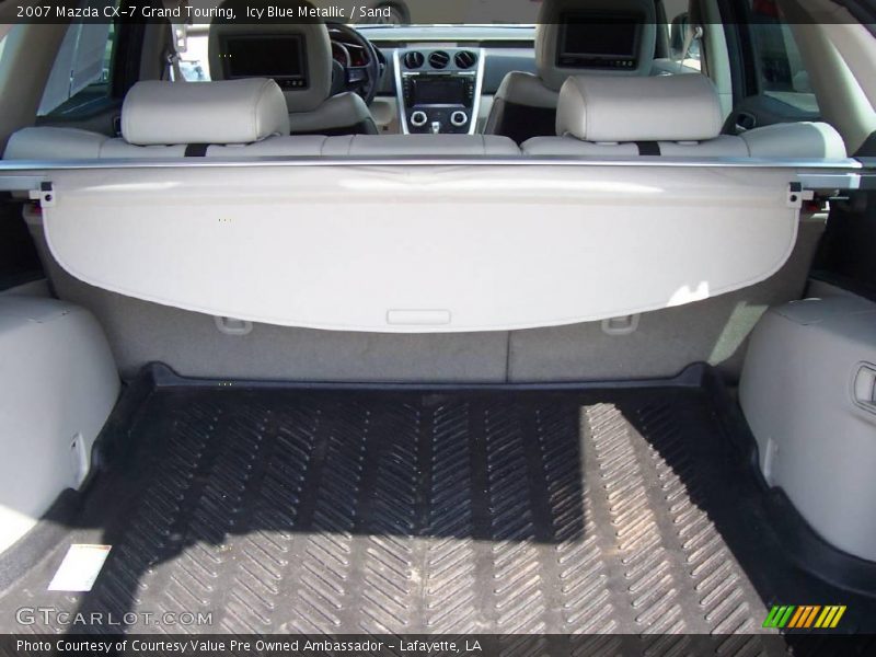 Icy Blue Metallic / Sand 2007 Mazda CX-7 Grand Touring