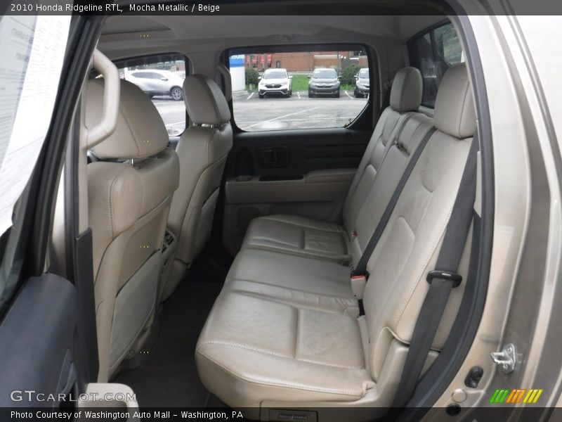 Mocha Metallic / Beige 2010 Honda Ridgeline RTL