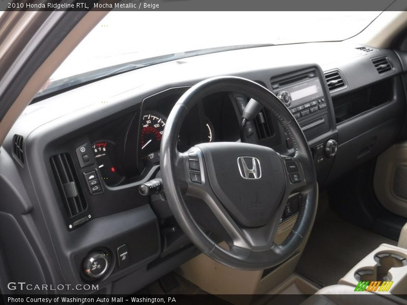 Mocha Metallic / Beige 2010 Honda Ridgeline RTL