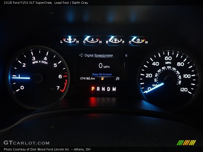 Lead Foot / Earth Gray 2018 Ford F150 XLT SuperCrew