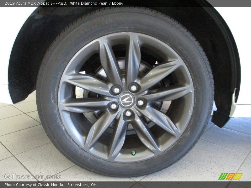 White Diamond Pearl / Ebony 2019 Acura MDX A Spec SH-AWD