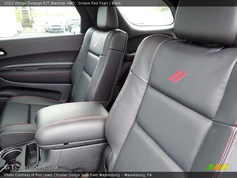 Octane Red Pearl / Black 2022 Dodge Durango R/T Blacktop AWD