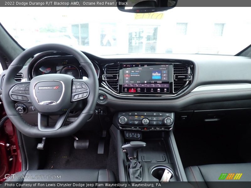 Dashboard of 2022 Durango R/T Blacktop AWD
