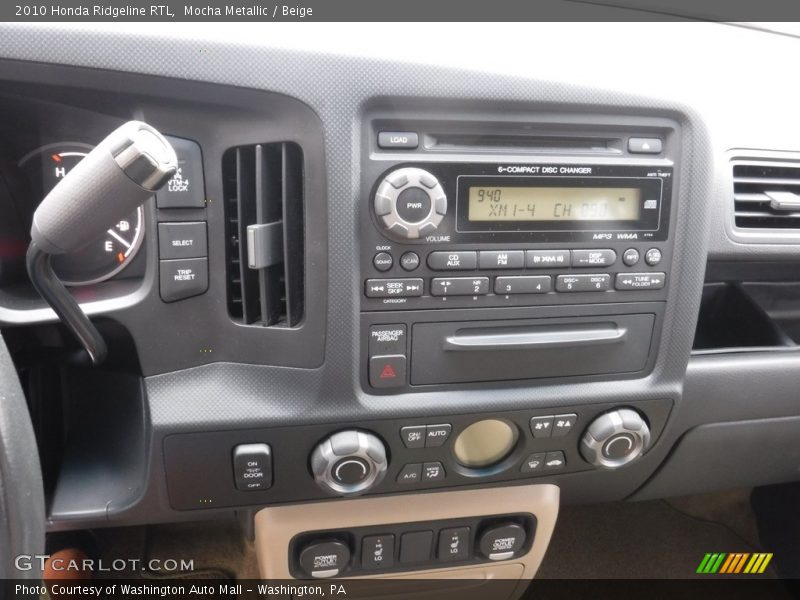 Mocha Metallic / Beige 2010 Honda Ridgeline RTL