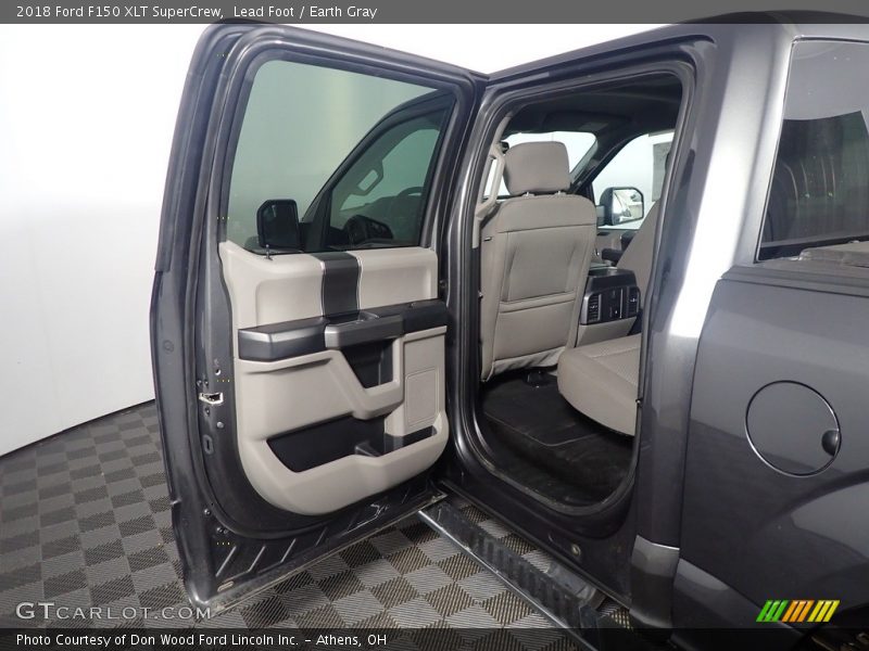 Lead Foot / Earth Gray 2018 Ford F150 XLT SuperCrew