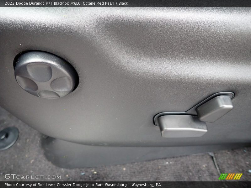 Octane Red Pearl / Black 2022 Dodge Durango R/T Blacktop AWD