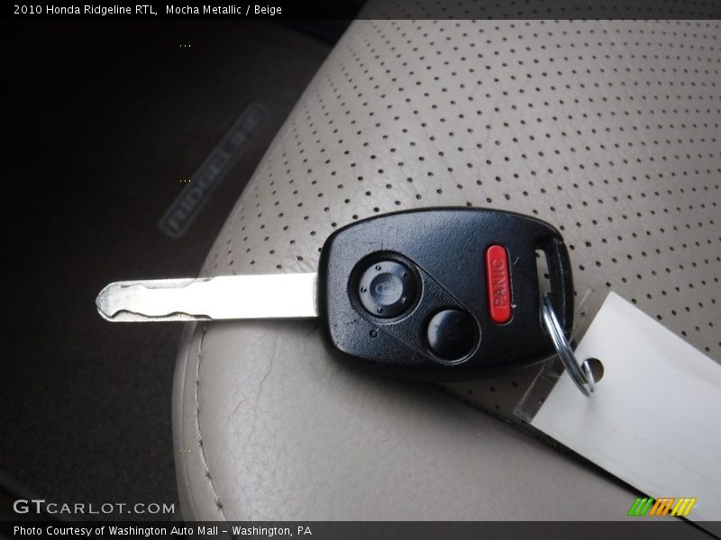 Mocha Metallic / Beige 2010 Honda Ridgeline RTL