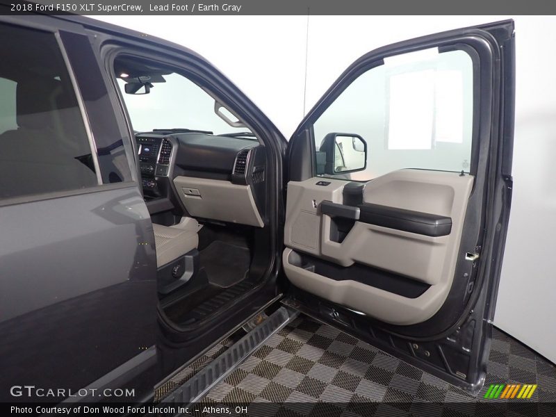 Lead Foot / Earth Gray 2018 Ford F150 XLT SuperCrew