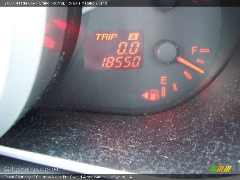 Icy Blue Metallic / Sand 2007 Mazda CX-7 Grand Touring