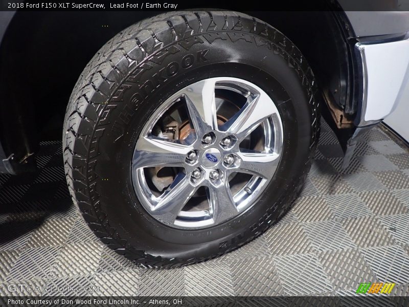 Lead Foot / Earth Gray 2018 Ford F150 XLT SuperCrew