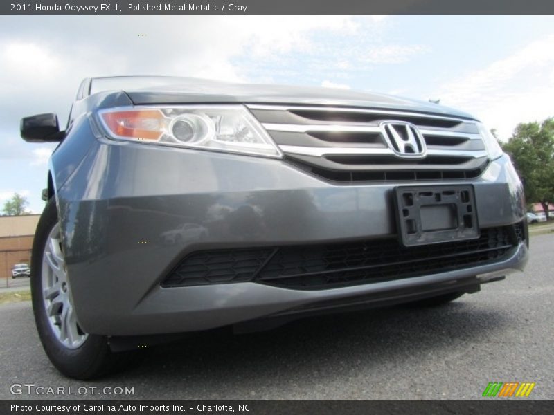 Polished Metal Metallic / Gray 2011 Honda Odyssey EX-L