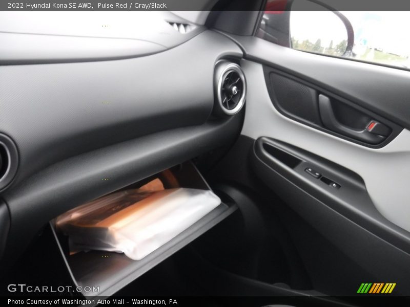 Pulse Red / Gray/Black 2022 Hyundai Kona SE AWD