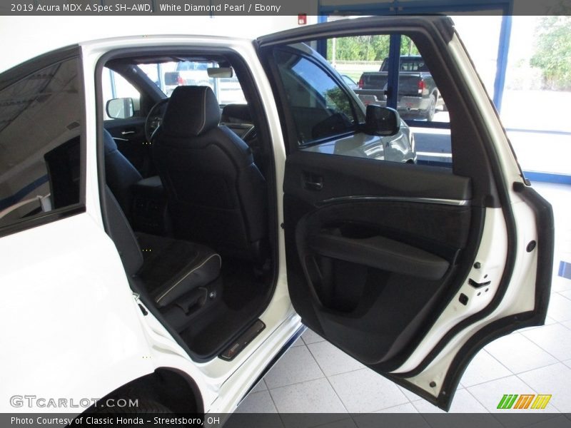 White Diamond Pearl / Ebony 2019 Acura MDX A Spec SH-AWD