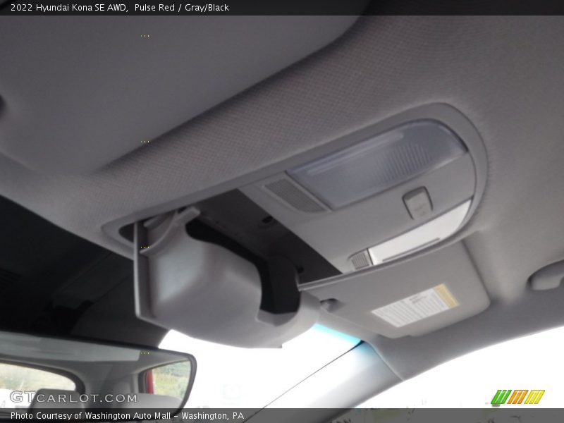 Pulse Red / Gray/Black 2022 Hyundai Kona SE AWD