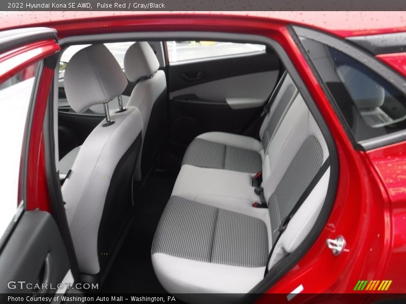 Pulse Red / Gray/Black 2022 Hyundai Kona SE AWD