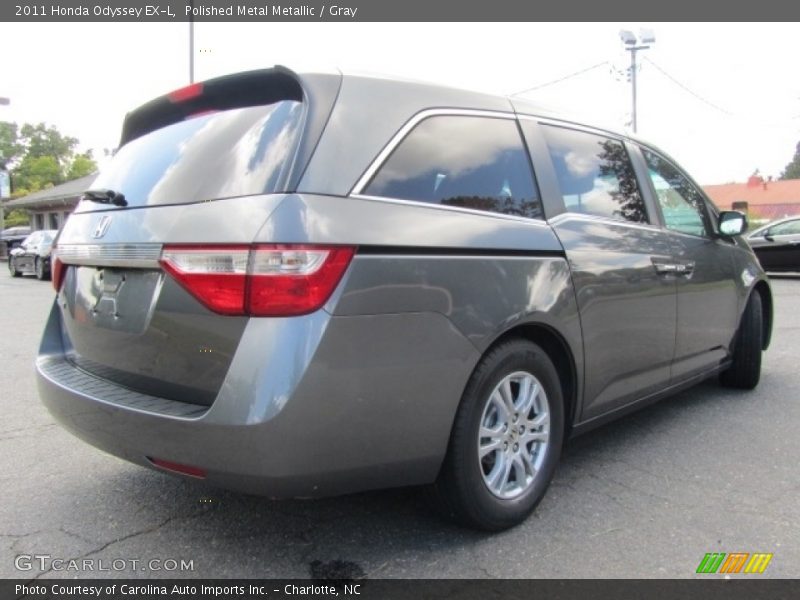 Polished Metal Metallic / Gray 2011 Honda Odyssey EX-L