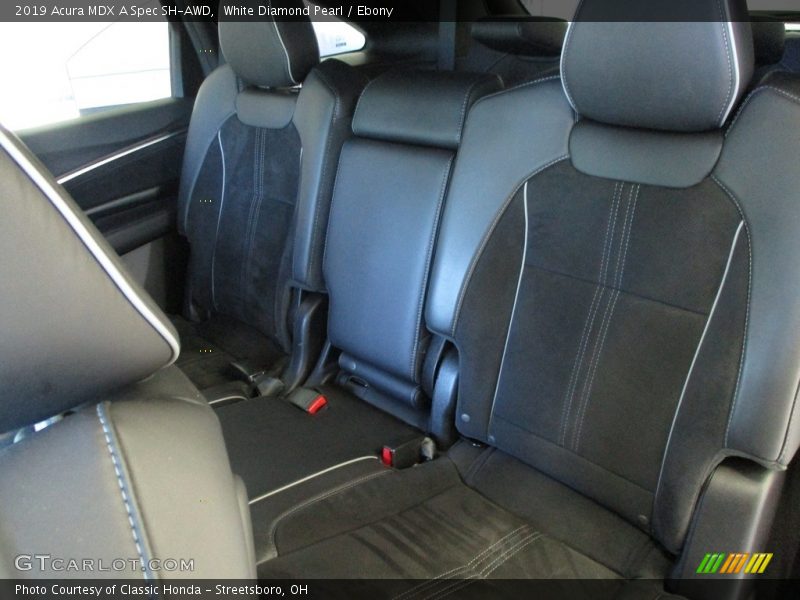 White Diamond Pearl / Ebony 2019 Acura MDX A Spec SH-AWD