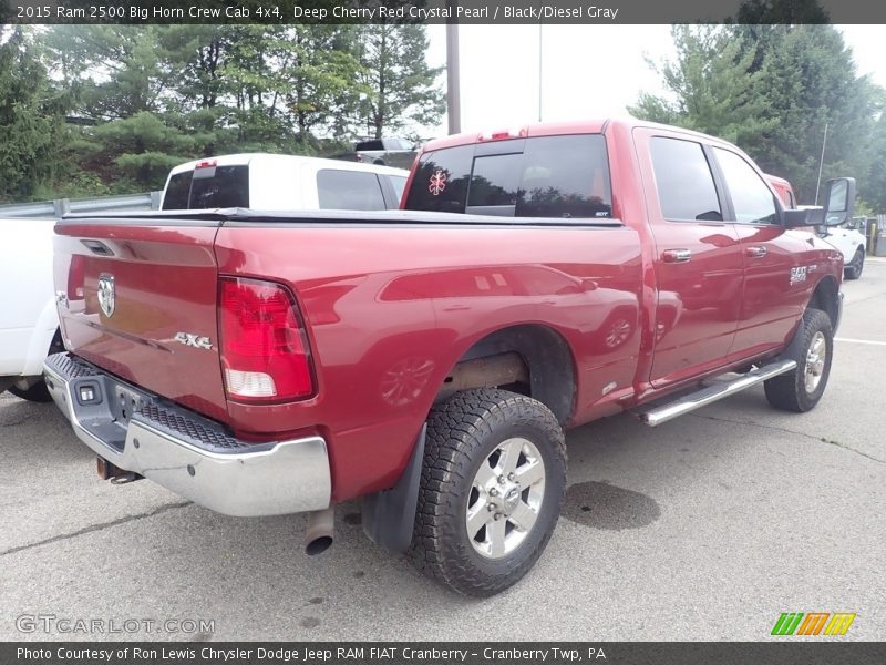  2015 2500 Big Horn Crew Cab 4x4 Deep Cherry Red Crystal Pearl