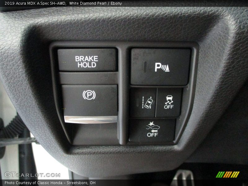 White Diamond Pearl / Ebony 2019 Acura MDX A Spec SH-AWD