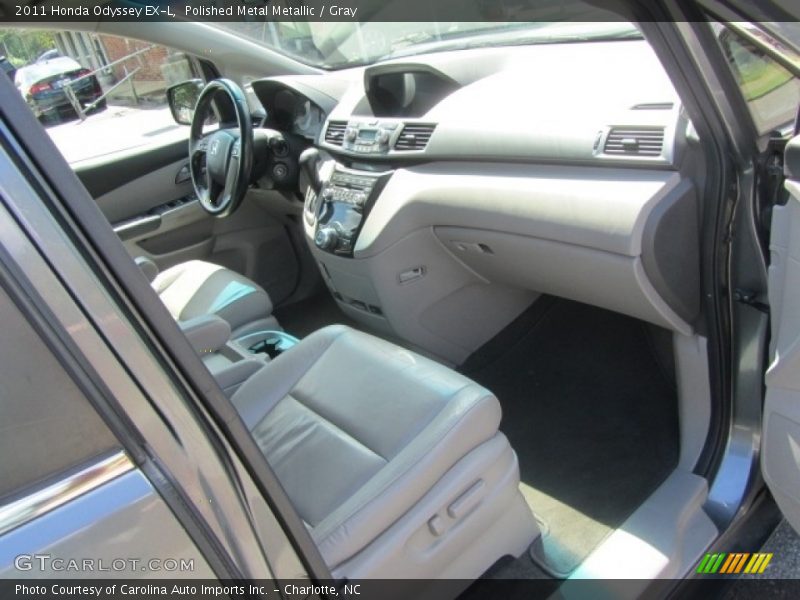 Polished Metal Metallic / Gray 2011 Honda Odyssey EX-L