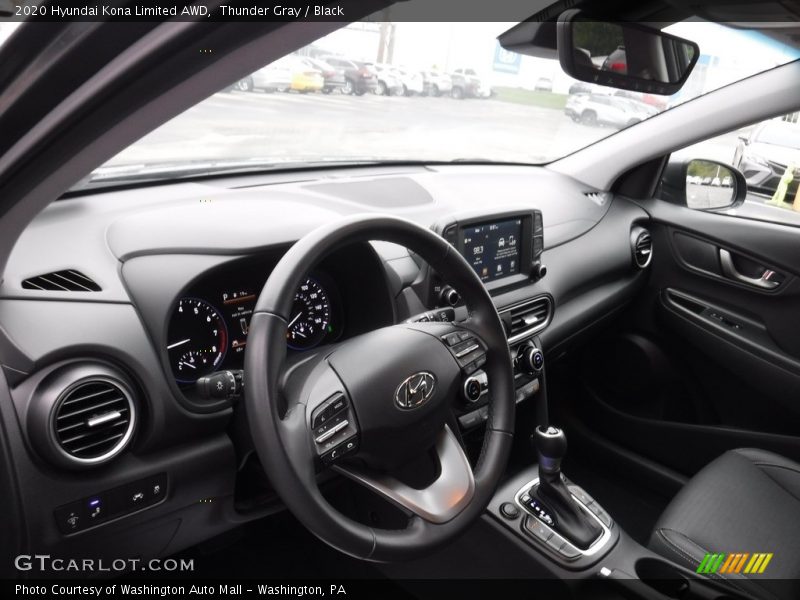 Thunder Gray / Black 2020 Hyundai Kona Limited AWD