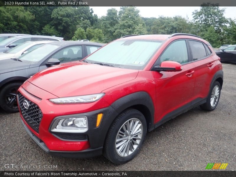 Front 3/4 View of 2020 Kona SEL AWD