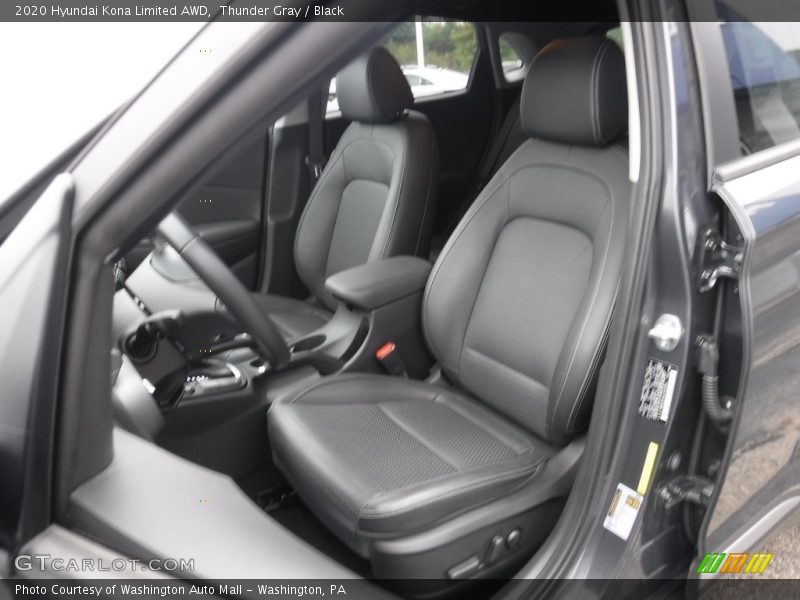 Thunder Gray / Black 2020 Hyundai Kona Limited AWD