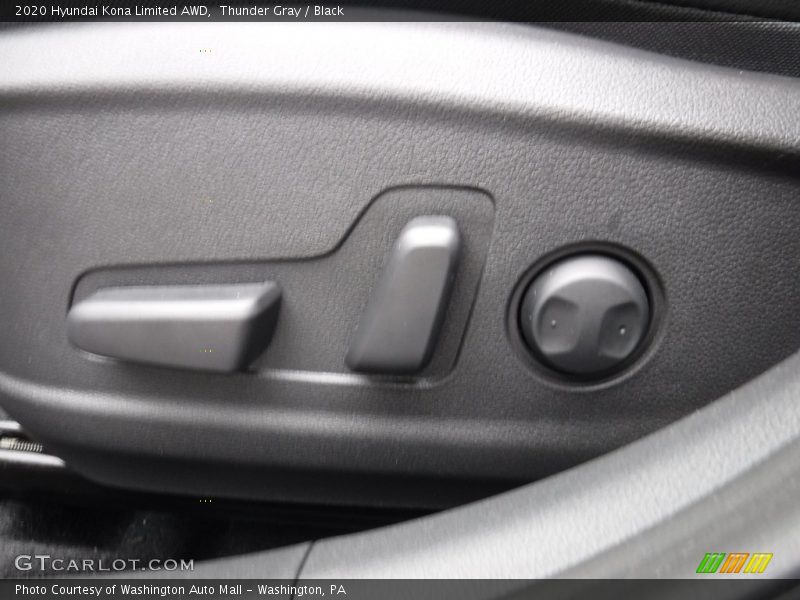 Thunder Gray / Black 2020 Hyundai Kona Limited AWD