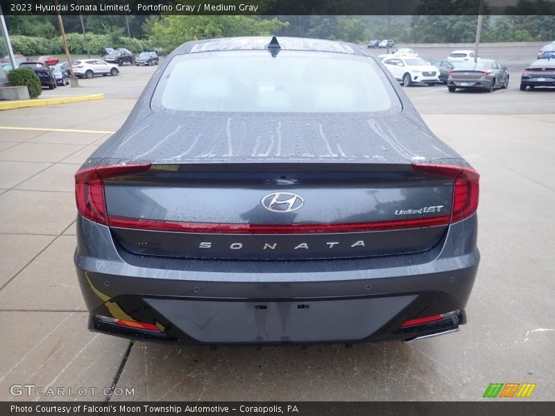 Portofino Gray / Medium Gray 2023 Hyundai Sonata Limited