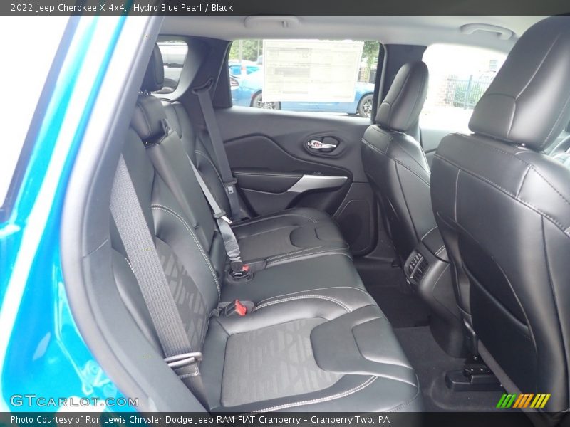 Rear Seat of 2022 Cherokee X 4x4