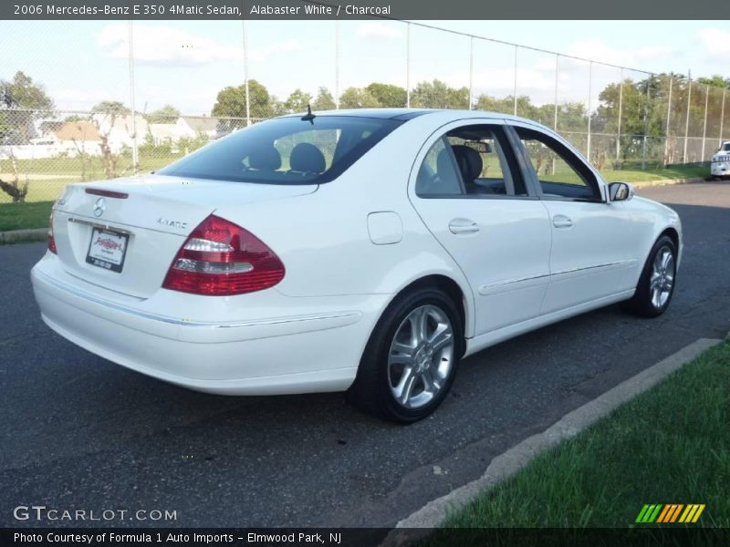Alabaster White / Charcoal 2006 Mercedes-Benz E 350 4Matic Sedan