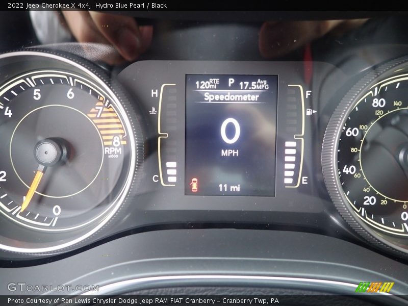  2022 Cherokee X 4x4 X 4x4 Gauges