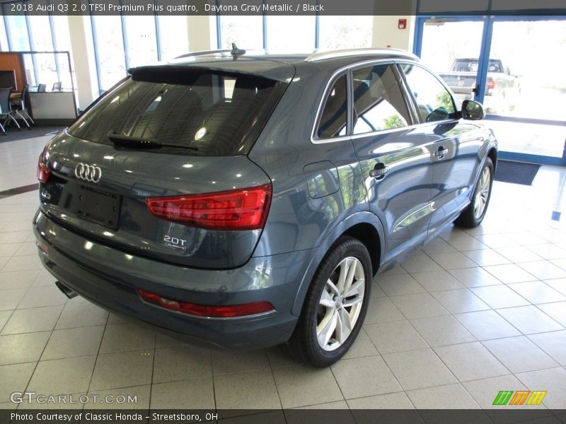 Daytona Gray Metallic / Black 2018 Audi Q3 2.0 TFSI Premium Plus quattro