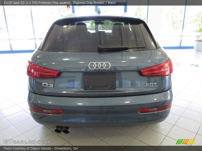 Daytona Gray Metallic / Black 2018 Audi Q3 2.0 TFSI Premium Plus quattro