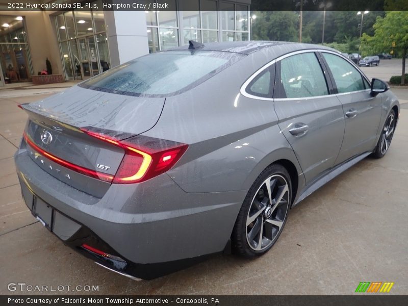 Hampton Gray / Black 2022 Hyundai Sonata SEL Plus