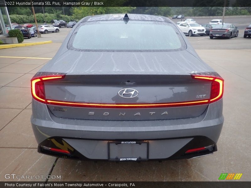 Hampton Gray / Black 2022 Hyundai Sonata SEL Plus
