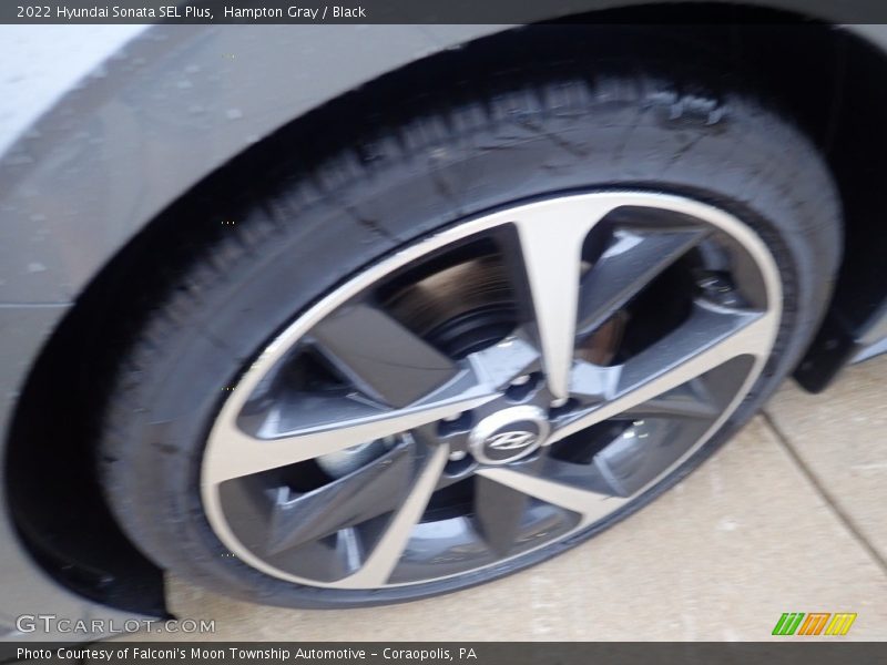 Hampton Gray / Black 2022 Hyundai Sonata SEL Plus