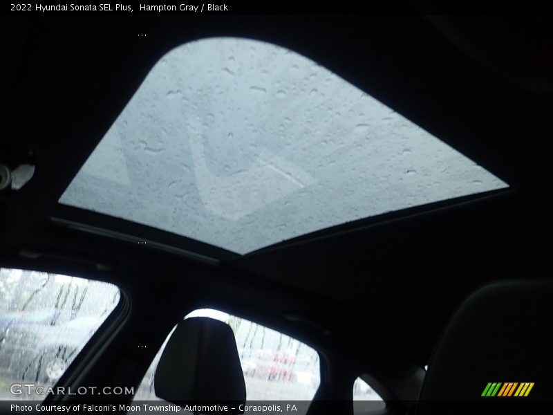 Hampton Gray / Black 2022 Hyundai Sonata SEL Plus