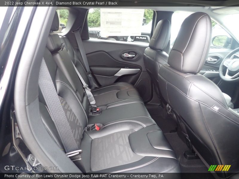 Rear Seat of 2022 Cherokee X 4x4