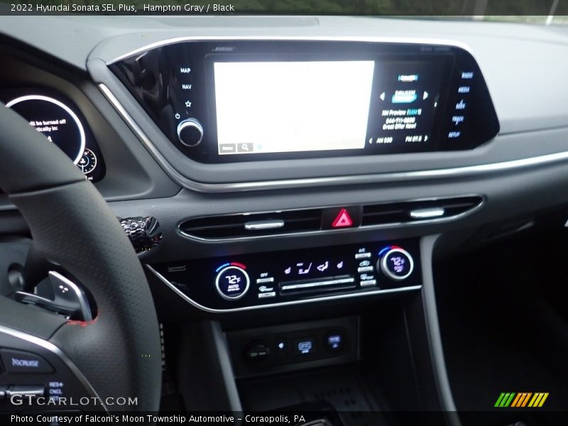 Hampton Gray / Black 2022 Hyundai Sonata SEL Plus
